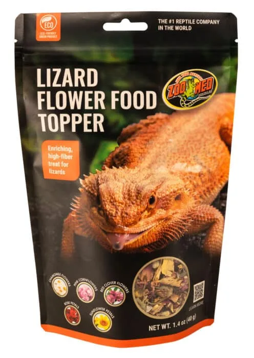 Zoo Med Lizard Flower Food Topper, 1.4oz