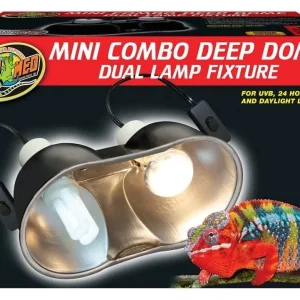 Zoo Med Mini Combo Deep Dome Lamp Fixture