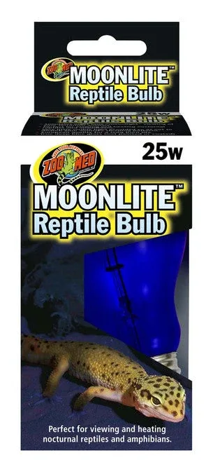 Zoo Med Moonlite Reptile Bulb Deep Blue 25 Watt - Image 2