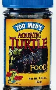 Zoo Med Natural Aquatic Turtle Food Growth Formula Dry Food 1.85 oz