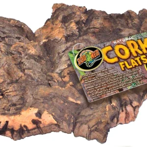Zoo Med Natural Cork Flats Background Brown LG