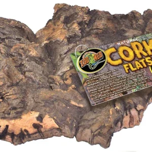Zoo Med Natural Cork Flats Background Brown MD