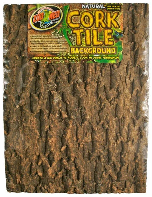Zoo Med Natural Cork Tile Background Brown 18in X 24in XL - Image 2
