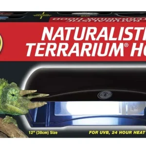 Zoo Med Naturalistic Terrarium Hood Black 12 in