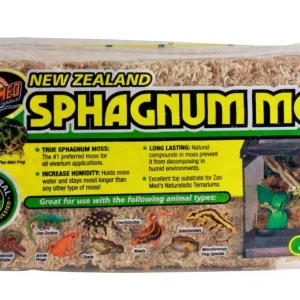 Zoo Med New Zealand Sphagnum Moss Brown 0.3 lb