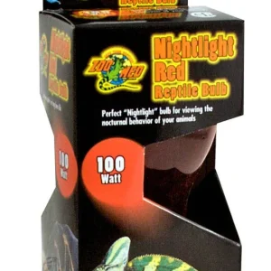 Zoo Med Nightlight Red Reptile Bulb Red 100 Watt