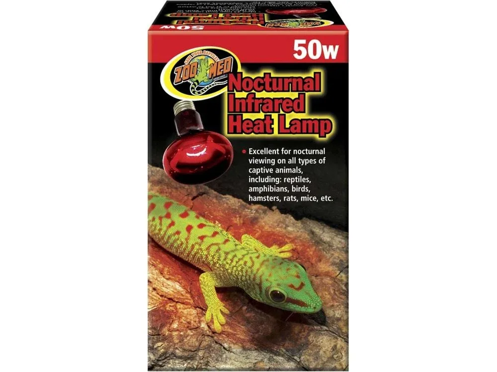 Zoo Med Nocturnal Infrared Heat Lamp 1ea/50 W - Image 2