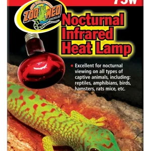 Zoo Med Nocturnal Infrared Heat Lamp 1ea/75 W