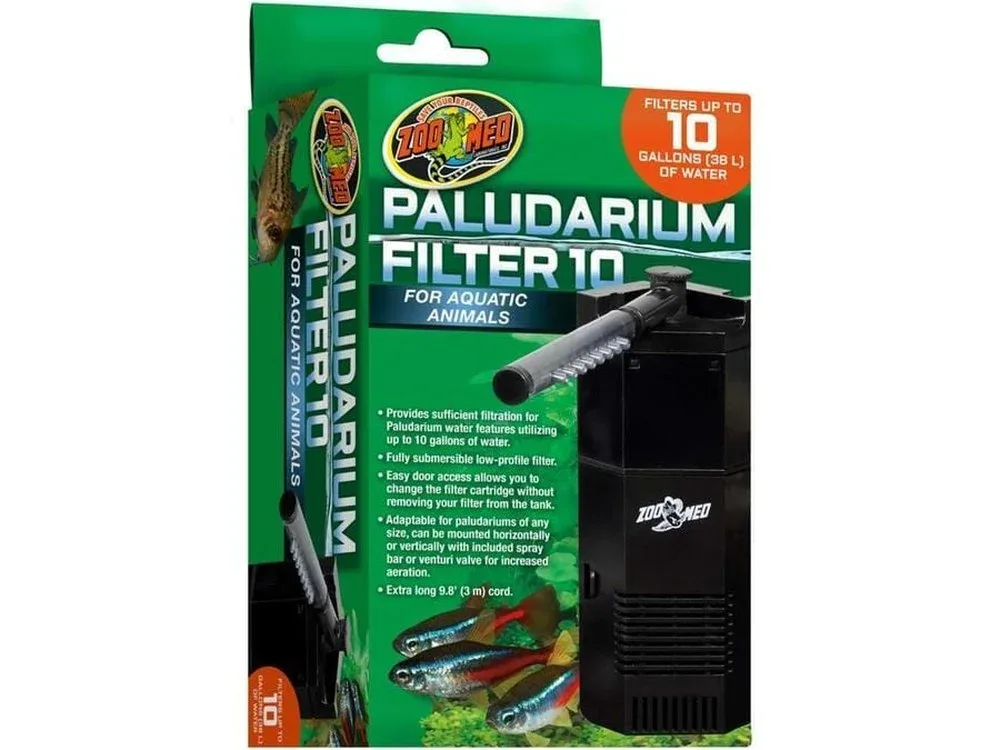 Zoo Med Paludarium 10 Internal Filter Black, 1ea - Image 2