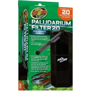 Zoo Med Paludarium 20 Internal Filter Black, 1ea