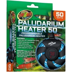 Zoo Med Paludarium Aquarium Heater 1ea/50 W