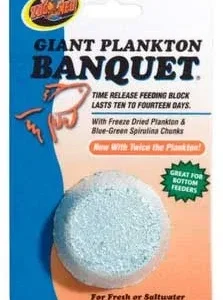 Zoo Med Plankton Banquet Fish Feeding Block 1.4 oz Giant SD-5