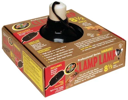 Zoo Med Professional Series Dimmable Clamp Lamp Black 8.5 in - Image 2