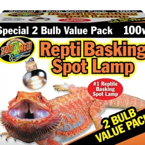 Zoo Med Repti Basking Spot Lamp 1ea/100 W, 2 pk