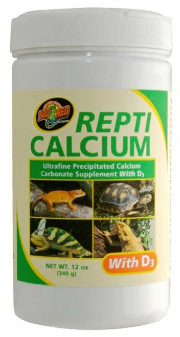 Zoo Med Repti Calcium with Vitamin D3 Reptile Supplement 12 oz - Image 2