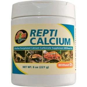 Zoo Med Repti Calcium without D3, 8oz (Blue)