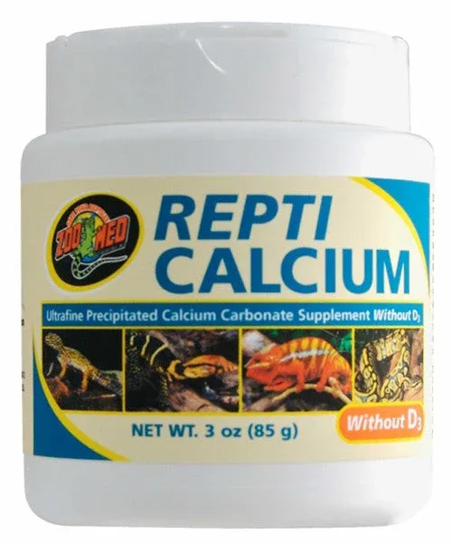 Zoo Med Repti Calcium without Vitamin D3 Reptile Supplement 3 oz - Image 2