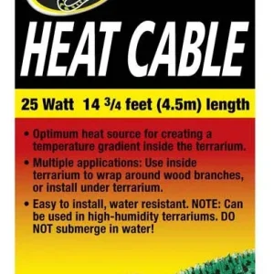Zoo Med Repti Heat Cable 14.75 ft 25 Watts