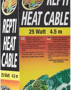 Zoo Med Repti Heat Cable 25 watt (14.75')