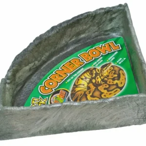 Zoo Med Repti Rock Corner Bowl Water Dish Assorted XL