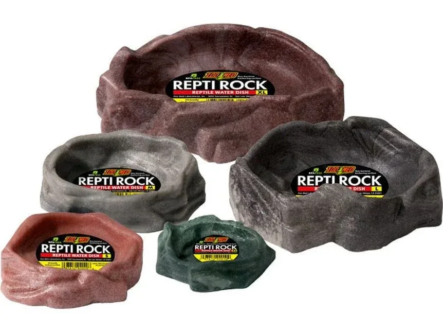 Zoo Med Repti Rock Reptile Water Dish, Small