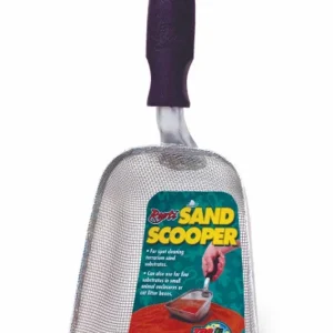 Zoo Med Repti Sand Scooper Black, Silver
