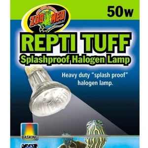 Zoo Med Repti Tuff Splashproof Halogen Lamp White 50 Watt