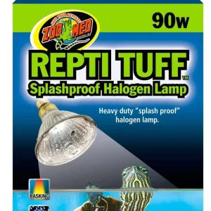 Zoo Med Repti Tuff Splashproof Halogen Lamp White 90 Watt