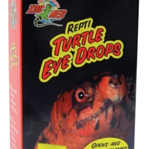 Zoo Med Repti Turtle Eye Drops for Inflammed Eyes 2.25 fl. oz