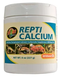Zoo Med ReptiCalcium without D3 8oz