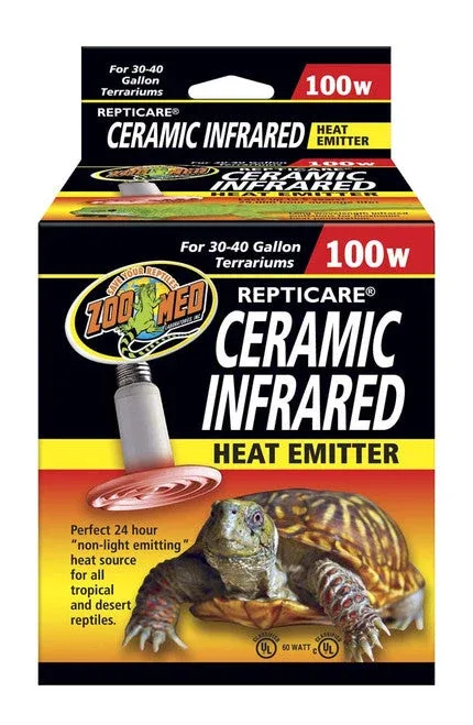 Zoo Med ReptiCare Ceramic Infrared Heat Emitter 100 Watts - Image 2