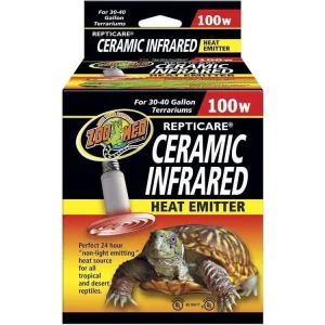 Zoo Med ReptiCare Ceramic Infrared Heat Emitter, 100w