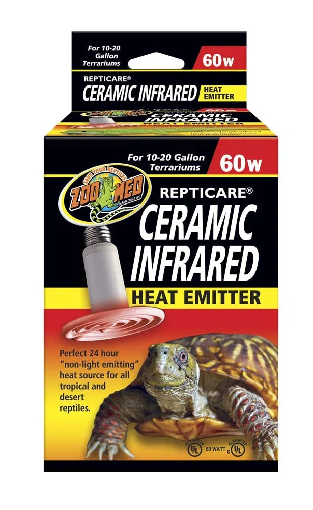 Zoo Med ReptiCare Ceramic Infrared Heat Emitter 60 Watts