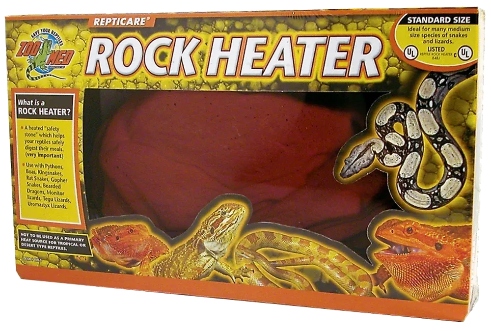 Zoo Med ReptiCare Rock Heater UL Listed Giant 15 Watts