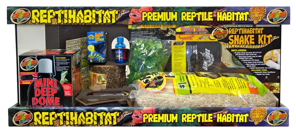 Zoo Med ReptiHabitat Snake Kit 20 gal SD-3
