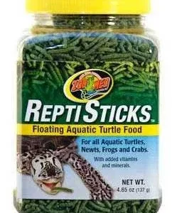 Zoo Med Reptisticks Floating Aquatic Turtle Dry Food 4.85 oz