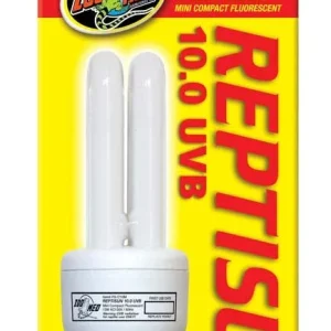 Zoo Med ReptiSun 10.0 UVB Desert Compact Fluorescent Lamp Mini White 13 Watt