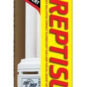 Zoo Med ReptiSun 10.0 UVB Desert Compact Fluorescent Lamp Regular White 26 Watt