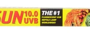 Zoo Med ReptiSun 10.0 UVB T8 Fluorescent Lamp White 18 in
