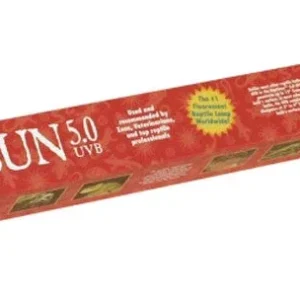 Zoo Med ReptiSun 5.0 UVB T8 Fluorescent Lamp White 24 in