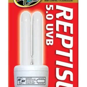 Zoo Med ReptiSun 5.0 UVB Tropical Compact Fluorescent Lamp Mini White 13 Watt