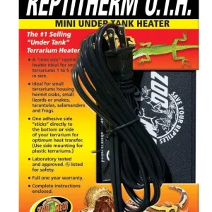 Zoo Med ReptiTherm Under Tank Heater (U.T.H) 4watt 4in X 5in Mini