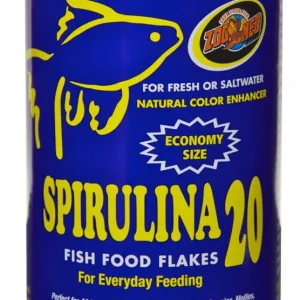 Zoo Med Spirulina 20 Flakes Fish Food 4 oz