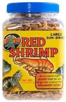 Zoo Med Sun-Dried Large Red Shrimp Reptile Food 5 oz - Image 2