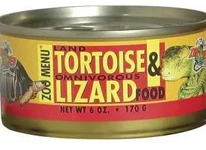 Zoo Med Tortoise and Omnivorous Lizard Wet Food 6 oz