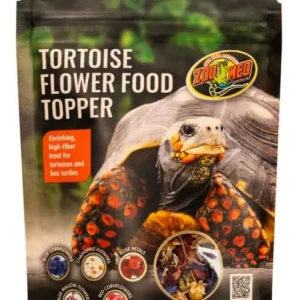 Zoo Med Tortoise & Box Turtle Flower Food Topper, 0.21oz