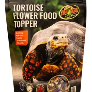 Zoo Med Tortoise & Box Turtle Flower Food Topper, 1.4oz