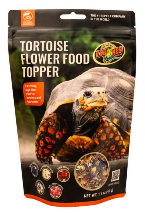 Zoo Med Tortoise & Box Turtle Flower Food Topper, 1.4oz