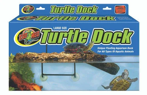 Zoo Med Turtle Dock Basking Platform Brown LG - Image 2