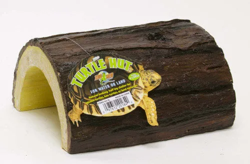 Zoo Med Turtle Hut Brown/Yellow XL - Image 2